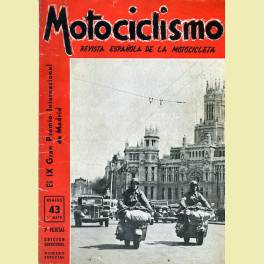 MOTOCICLISMO Nº 43 1953
