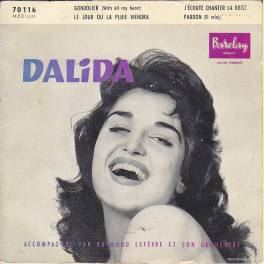EP DALIDA GONDOLIER + 3