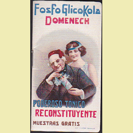 CALENDARO DE BOLSILLO FOSFOGLICOKOLA PARA 1914 