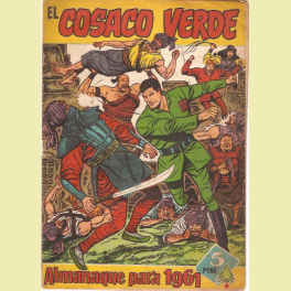 EL COSACO VERDE ALMANAQUE 1961