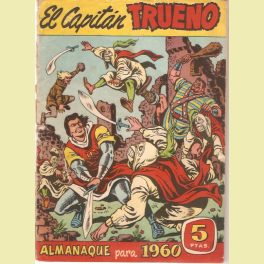 EL CAPITAN TRUENO ALMANAQUE 1960
