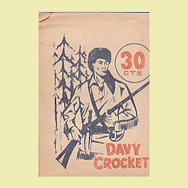 Sobre cromos Davy Crockett Editorial Ruiz Romero