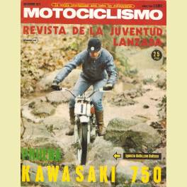 REVISTA MOTOCICLISMO DICIEMBRE 1971 