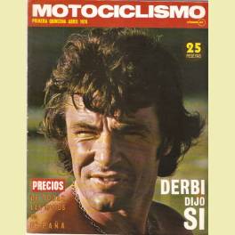 REVISTA MOTOCICLISMO ABRIL 1974