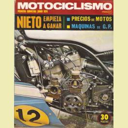 REVISTA MOTOCICLISMO JUNIO 1974