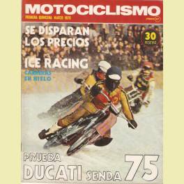 REVISTA MOTOCICLISMO MARZO 1975