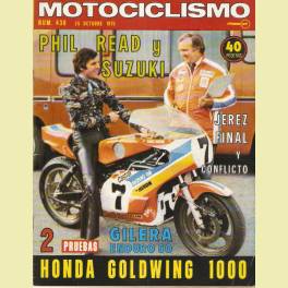 REVISTA MOTOCICLISMO OCTUBRE 1975