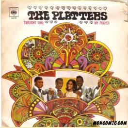 SINGLE THE PLATTERS - TWILIGHT TIME - MY PLAYER