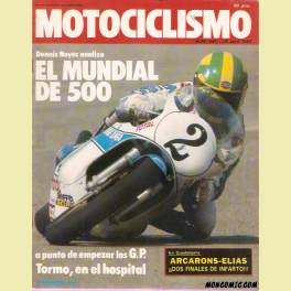REVISTA MOTOCICLISMO Nº655 ABRIL 1980