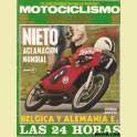 REVISTA MOTOCICLISMO JULIO 1972